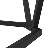 Coffee Table 3 pcs Grey Sonoma Engineered Wood and Steel 868282