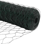 Hexagon Fence Green 1 x 50 m Steel 42005424