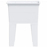 Laundry Tub White 59x41x75 cm Resin 4002799