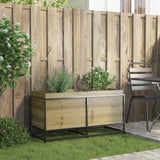 ZNTS Garden Planter 100x40x50 cm Impregnated Wood Pine 847037