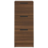 Sideboards 2 pcs Brown Oak 30x30x70 cm Engineered Wood 817017