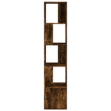 Bookcase Smoked Oak 40x36x189 cm Engineered Wood 848245