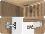Wall-mounted Bathroom Cabinet Artisan Oak 33 x 34.5 x 160 cm 890651