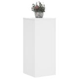 Plant Stands 2 pcs White 30x30x70 cm Engineered wood 852924