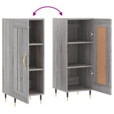 Sideboard Grey Sonoma 34.5x34x90 cm Engineered Wood 830426