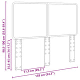 Headboard Grey Sonoma Engineered wood 887897