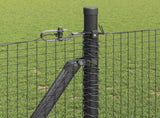 Welded Wire Fence with Concrete Base 25 x 0.8 m 3352551