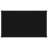 Console Table Black Tempered glass Compact Simplistic 322828