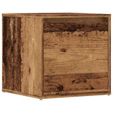 Box Drawer Old Wood 40.5x40x40 cm Engineered Wood 857039