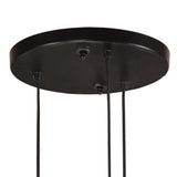 Hanging Lamp 25 W Distressed Blue 30x30x100 cm E27 371860