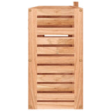 Mirror Cabinet 80x17x34 cm Solid Wood Walnut 350368