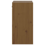 Wall Cabinets 2 pcs Honey Brown 30x30x60 cm Solid Wood Pine 813492