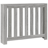 ZNTS Radiator Cover Grey Sonoma 104x20x82 cm Engineered Wood 852740