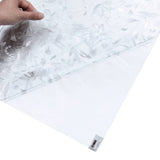 Window Films 4 pcs Frosted Flower Pattern PVC 3208980