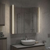 Bathroom Mirror Cabinet Grey Sonoma 73.5 x 15.5 x 70 cm 889260