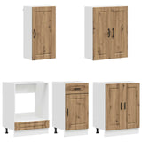 Kitchen Unit PORTO 5 pcs Artisan Oak Engineered Wood 3438284
