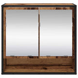 Wall Shelf with Shelf Wall-mounted Old Wood 65 x 20 x 60 cm 883611