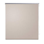 ZNTS Roller Blind Blackout 120 x 230 cm Beige 240162