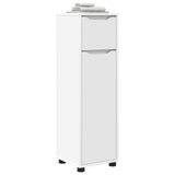 Bathroom Cabinet White 30.5 x 30 x 101 cm Engineered Wood 888737