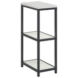 Kitchen Storage HATTEM White 30 x 50 x 92 cm Steel 874976