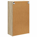TV Wall Cabinet Sonoma Oak 59.5 x 31 x 100 cm Engineered Wood 892371