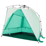 ZNTS Beach Tent 2-Person Sea Green Quick Release Waterproof 4005291