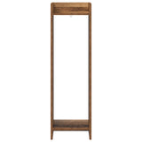 Plant Stand 2 pcs Old Wood 30 x 30 x 100 cm Engineered Wood 899575