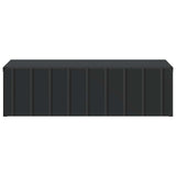 Wall-Mounted Side Table Black 59 x 34.5 x 17 cm Engineered Wood 898316
