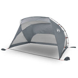 Beach Tent Grey 274x178x170/148 cm 185T Polyester 94405