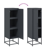 Highboard Anthracite 36x39x123 cm Steel 846526