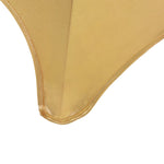 6 pcs Chair Covers Stretch Gold 133556