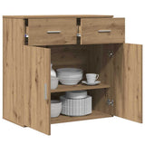 Sideboard Artisan Oak 78 x 38 x 80 cm Engineered Wood 871676