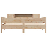 Bed Frame without Mattress 180x200 cm Super King Solid Wood Pine 3323290