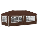 Pop-up Party Tent 575 x 288 x 245 cm Brown 42019808