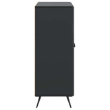 Sideboard Black 66 x 34.5 x 90 cm Engineered Wood 895506