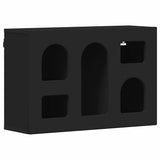 Hanging Cabinet Black 60 x 20 x 40 cm Engineered Wood 891375