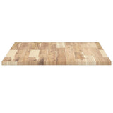 Table Top Rectangular 80x60x2 cm Solid Wood Acacia 4008756