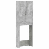 Toilet Cabinet UTRECHT Concrete Grey 66 x 25.5 x 190 cm 897798