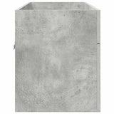 Sink cabinet with Storage Concrete Grey Engineered Wood 880438