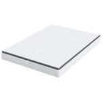 Mattress 2 pcs White and Grey 70 x 190 cm Bonell Spring 4106442
