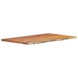 Bathroom Countertop 90x60x2.5 cm Rectangular Solid Wood Acacia 370261