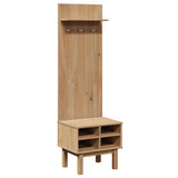 Hall Unit OTTA 50x40x160 cm Solid Wood Pine 4013463