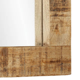 2 Piece Bathroom Furniture Set Solid Wood Mango 3200633