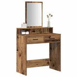 Dressing Table Old Wood 79 x 41 x 140 cm Engineered Wood 865143