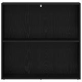 Bookshelf Black Oak 80 x 30 x 76.5 cm Engineered Wood 8003716