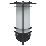 Outdoor Wall Lights 2pcs Black Stainless Steel 4006289