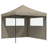 Party Tent Folding Taupe 292 x 292 x 315 cm Oxford Fabric 42023557