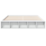 Bed Frame without Mattress White 200x200 cm 3280538