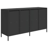 Sideboard Black 135x39x73.5 cm Cold-rolled Steel 3307161