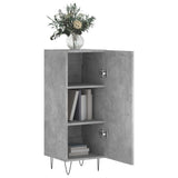 Sideboard Concrete Grey 34.5x34x90 cm Engineered Wood 828536